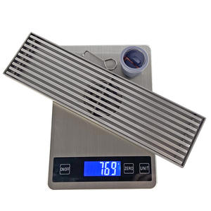 SS 304 Acier Inoxydable MCBKRPDIO <span class=keywords><strong>Invisible</strong></span> Douche Drain De Sol Noir Or Long Canal Linéaire Salle De Bains Anti Odeur Carrelage Insert - Product Image 4