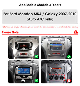 CARUPEZ Radio de Auto Android IPS de 9.7 Pulgadas para Ford Mondeo MK4 Galaxy 2007-2010, 8 Núcleos, DSP, GPS, CarPlay Inalámbrico, Android Auto, Cámara de Reversa - Product Image 2