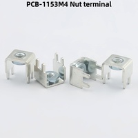 PCB-1153 M4 Écrou en laiton Terminal Control Board Connecteur riveté PCB Circuit imprimé Terminal Post