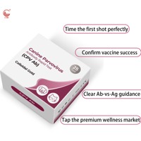 Kit de test rapide de la titer des anticorps du parvovirus canin CPV |   Contrôle de l'immunité vaccinale et surveillance des anticorps maternels |   Breeder OEM ODM