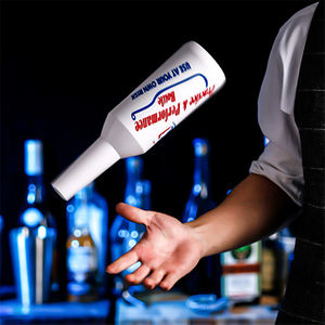 Botella de Barman Personalizada con Patrón Colorido, Irrompible, de ABS, para Práctica de Acrobacias y Espectáculos - Product Image 6