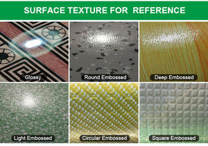 Rouleau de revêtement de sol intérieur en vinyle <span class=keywords><strong>PVC</strong></span> avec envers en feutre rouge de 0,7 mm - Antidérapant, imperméable, épaisseur personnalisable - Product Image 5