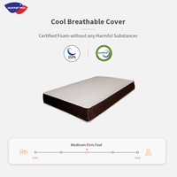 Großhandel Ortho pä dische Klapp bett Matelas König Königin Single Size Feder matratzen Box Gel Memory Foam Pocket Spring Matratze