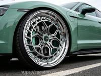 EATOP Custom 2 Piece Forged Wheels 18 20 22 24 26 Inch 5x114.3 5X120 6X139.7 Velg Mobil untuk Mercedes Land Rover Rolls-Royce