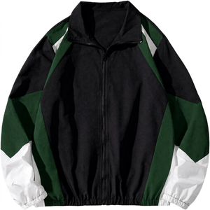 Veste coupe-vent personnalisée unisexe orange, légère, style safari, coupe décontractée, polyester, couleur unie, LOGO - Product Image 6