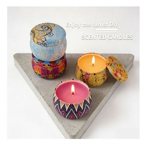 Bougie en Pot Parfumée Ivoire, Boîte de Luxe, Cire Parfumée Premium, Décoration d'Intérieur, Cérémonie, Souvenir, Collection Boutique, Présentation - Product Image 6