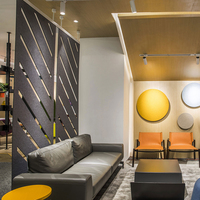 Mobilier de bureau moderne au design européen 3 en 1, ensemble de canapés sectionnels en cuir pour le salon, les hôtels et les écoles