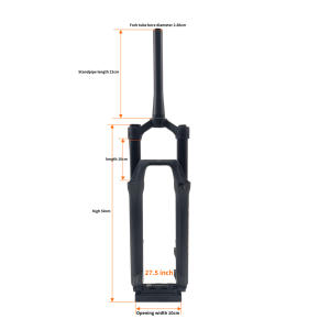 Yoshoka Cycling Accessories <strong>Mountain</strong> <strong>Bike</strong> <strong>Fork</strong> 26 Inch 27.5 Inch Aluminum Alloy Suspension <strong>Fork</strong> <strong>Air</strong> <strong>Fork</strong> - Product Image 2