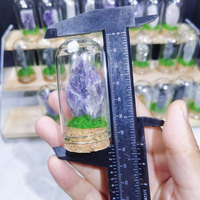 Vente en gros de spécimens de boîte à minéraux en pierres brutes mixtes ensemble de divers matériaux cristaux boîte de guérison de minerai brut pour la décoration intérieure