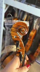 SurpassMusica Maggini modèle <span class=keywords><strong>4</strong></span>/<span class=keywords><strong>4</strong></span> 3/<span class=keywords><strong>4</strong></span> 1/2 violon professionnel fait main violon solide épicéa érable esprit vernis cordes en nylon - Product Image 5