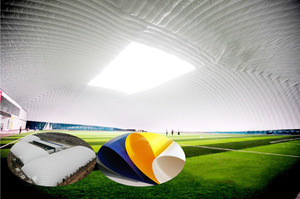 Lớn pdvf độ bền kéo sân bóng rổ tán màng cấu trúc căng Lều Nhà cung cấp - Product Image 2