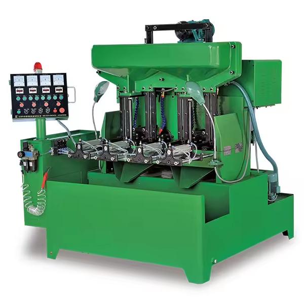 Máquina roscadora de tuercas de 4 husillos neumática para tuercas hexagonales máquina roscadora de tuercas de alta velocidad
