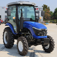Livraison Gratuite – Tracteurs Agricoles 4x4 Économes en Énergie 50cv 55cv 60cv avec Remorque, Cultivateur Rotatif et Semoir