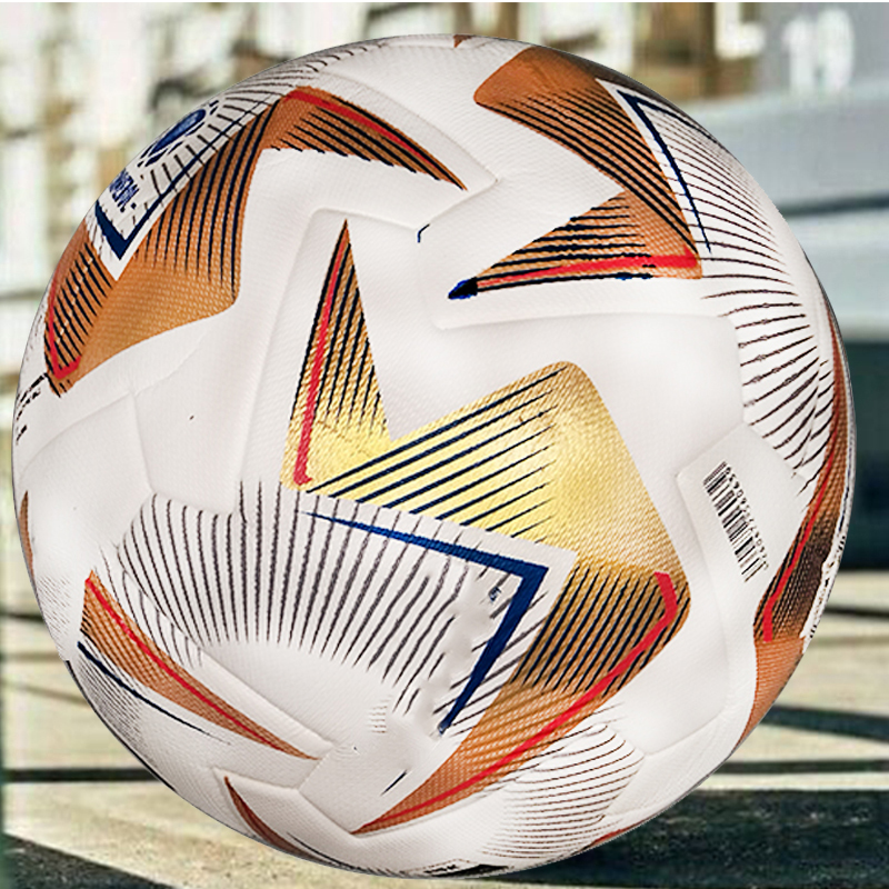 Balon de futbol de nuevo dise balon de TPU con union con diferentes colores para jugar y entrenar al aire libre