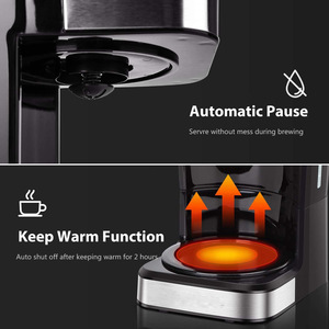 Cafetera Espresso Portátil de 12 Tazas, Profesional, Automática, 950W, Estilo Americano, para Conservar el Café, 12 Tazas - Product Image 5