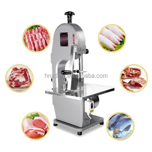 Kitchen Chicken Band Saw Machine Bone Cutting Machine Bones Frozen Meat Cutting Tabletop Chicken Fish Cutting Machine