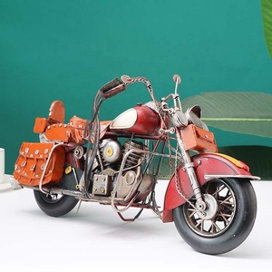 Nostalgia Dell'annata Della Decorazione Della Casa del Mestiere del Metallo Giocattolo Infanzia <span class=keywords><strong>Regalo</strong></span> Antico Modello Del Motociclo Decorazione Amante Della Ragazza Del Ragazzo Regali Di Compleanno - Product Image 3