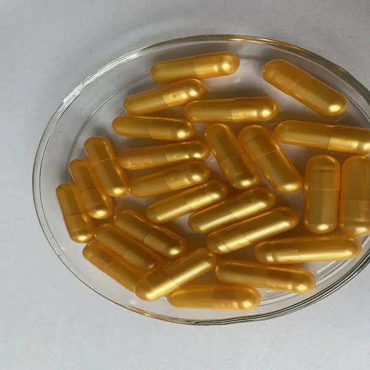 Fabriek Oem Aangepaste Logo Vitamine Capsules Royal Gold Capsule