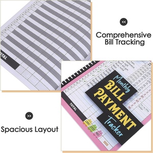 Quaderno Personalizzato per Monitoraggio delle Spese, Formato Planner per Budget Personale, Organizzatore e Pianificatore Mensile delle Fatture - Product Image 4
