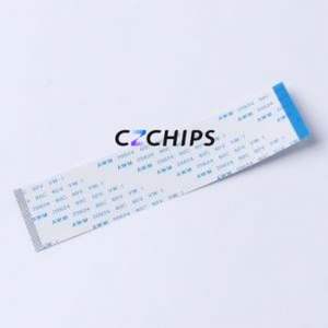 FC-0.5A-45P-100mm FFC Cable (Flexible Flat Cable) P=0.5mm Connector 45P 0.5mm 0.3mm Reverse - Product Image 1