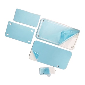 Plaques d'immatriculation 3D durables en aluminium et plastique au design personnalisé et résistantes aux UV pour les étiquettes de moteur de bébé de voiture avec des tailles personnalisées - Product Image 1