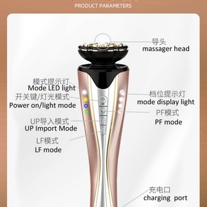 Appareil de beauté pour le soin des yeux et du visage, électroporation, réduction de la fatigue oculaire, anti-âge, utilisation à domicile, massage du visage - Product Image 6