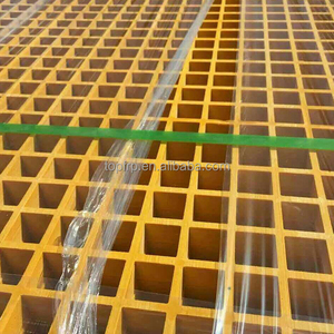ตะแกรงไฟเบอร์กลาสแรงสูงแบบขึ้นรูป FRP สำหรับพื้นที่ล้างรถ - Product Image 2