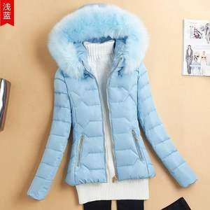 Nuovo <span class=keywords><strong>Cappotto</strong></span> Invernale da Donna Giacca Imbottita con Cappuccio Capispalla Casual Caldi Parka da Ragazza con Collo di <span class=keywords><strong>Pelliccia</strong></span> - Product Image 6