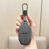 Coque de clé en alliage de zinc pour BYD Leopard 5 8, étui de protection pour clé de voiture, accessoires pour BYD Leopard