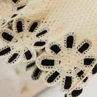 Ensemble 2 pièces bohème en crochet floral pour femme, tenue d'été brodée ajourée style bohème, ODM OEM