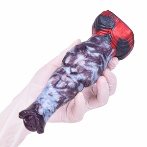 NNSX Juguetes Sexuales Anales de Silicona con Forma de Caballo, Dildo de Fantasía, Tapón Anal Grande, Estimulador de Clítoris y Vagina, Productos Eróticos para Mujeres - Product Image 2