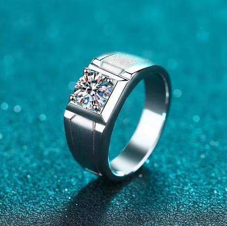 platinum 0.5ct Moisanite AZ433-J