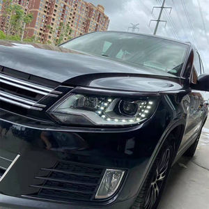 Pour VW <span class=keywords><strong>Tiguan</strong></span> 2013-2016 LED Auto Phare Assemblage Mise À Niveau Tearful Style LED Voiture Avant Lampes Projecteur Lentille Accessoires - Product Image 5