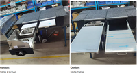 Tiroir fonctionnel avec boîte de rangement pour cuisine pour Nissan Patrol y61 année 2003