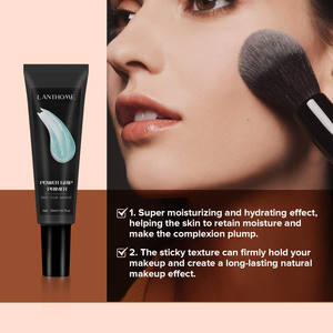 Base de maquillage visage hydratante, végétarienne, naturelle, longue tenue, imperméable, marque propre, vente en gros - Product Image 6