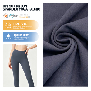 Tela de Yoga Premium de Poliamida y Elastano con Absorción de Humedad, Tejido de Punto UPF50+ de Nailon y Spandex para Ropa Deportiva al Aire Libre - Product Image 1