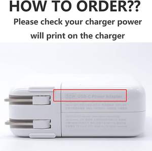 Housse de protection pour <span class=keywords><strong>chargeur</strong></span> en silicone souple 35W pour MacBook Air 13-15 pouces 2023 A2941 2022 M2 A2681 2020-2021 M1 A2337 A2179 30W - Product Image 2