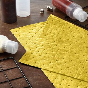 Heavy-duty Hazchem Spill Management <strong>100</strong>% Polypropylene Yellow Chemical <strong>Absorbent</strong> <strong>Pad</strong> For Laboratory - Product Image 4