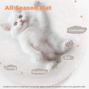 برج خشبي فاخر وعصري للقطط مع أعمدة للخدش ومنصات على شكل زهور، أثاث داخلي للقطط - Product Image 4