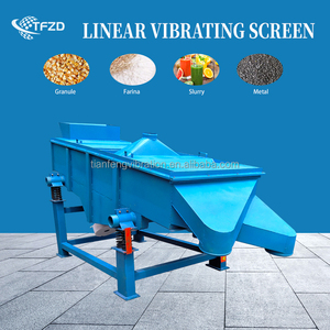 Tamis/tamis de <span class=keywords><strong>terre</strong></span> de sol vibro linéaire électrique en acier au carbone bon marché - Product Image 2