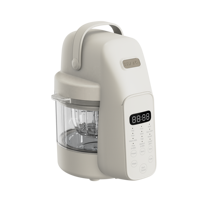 Machine à Alimentation Bébé Tout-en-Un : Cuiseur Vapeur, Mijoteuse, Mixeur, Préparateur de Repas pour Bébé à Commande Unique, Compatible Lave-Vaisselle
