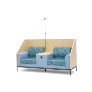 Silla de Infusión Plegable Moderna con Respaldo Alto para Hospital, Silla Médica de Tela para Diálisis y Donación de Sangre - Product Image 5