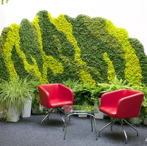 Suministros de decoración de césped artificial moss panel - Product Image 1