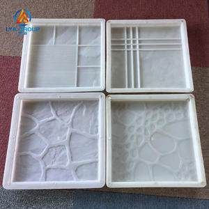 Moule en plastique PVC pour <span class=keywords><strong>pavés</strong></span> <span class=keywords><strong>autobloquants</strong></span> de jardin en forme de vague, bricolage - Product Image 3