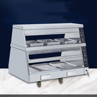 Elektrischer Edelstahl-Wärmeisolierungsschrank & Lebensmittelbehälter für Restaurant-Buffet-Service