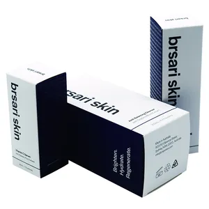 Logo personnalisé luxe petit papier cadeau cosmétique boîte lipstisck soin parfum produits boîtes d'emballage pour les pots cosmétiques