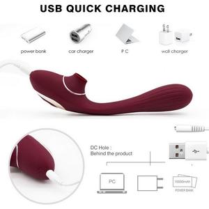 Jouets sexuels érotiques pour adultes <span class=keywords><strong>Gode</strong></span> vibrant avec vibrateur de vagin Suceur de mamelon pour femmes Stimulation du clitoris Orgasme Sucker Sex Shop - Product Image 5