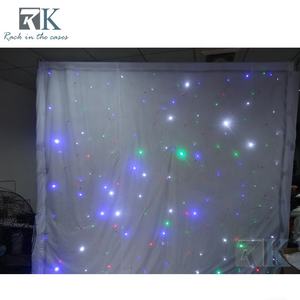 ม่านไฟฟ้าควบคุมด้วยระบบอิเล็กทรอนิกส์ สีขาว สำหรับตกแต่งงานอีเว้นท์ - Product Image 6