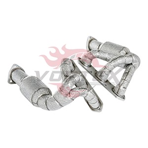 Colectores de escape con protección térmica Vortex compatibles con Porsche 987.1 Boxster Cayman 2.7 Performance Racing Manifold - Product Image 4