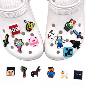 Juego de 18 Hebillas Decorativas con Diseño de Flor de <span class=keywords><strong>Minecraft</strong></span> para Zapatos, Accesorios para Sandalias y Pantuflas - Product Image 4